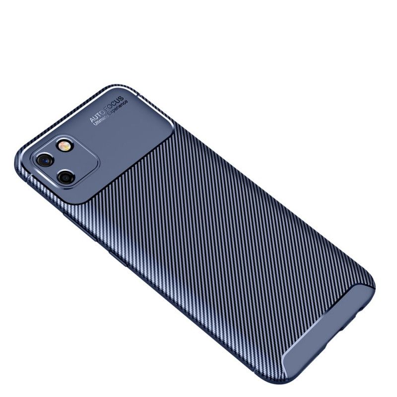 Coque Realme C11 Flexible Texture Fibre Carbone