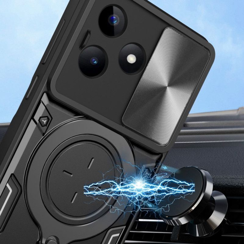 Coque Realme C53 / C51 Support Rotatif et Protection de Caméra