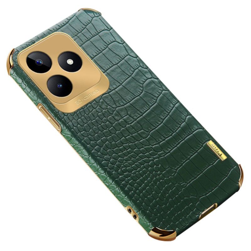 Coque Realme C53 / C51 Texture Crocodile