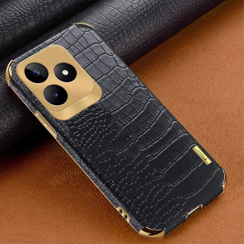 Coque Realme C53 / C51 Texture Crocodile