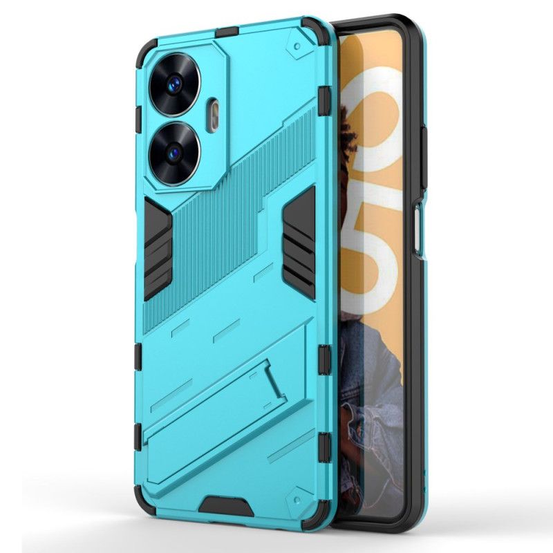 Coque Realme C55 Support Amovible Deux Positions Mains Libres