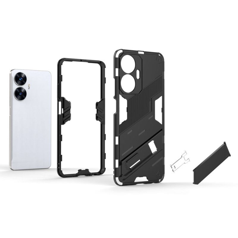 Coque Realme C55 Support Amovible Deux Positions Mains Libres
