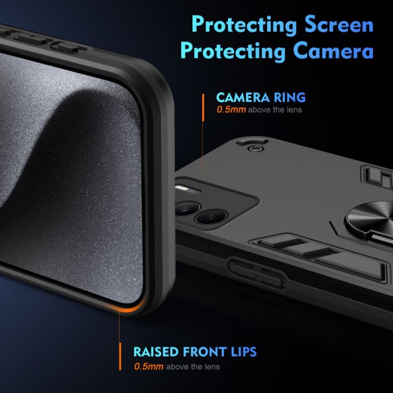 Coque Realme C75 Anneau-Support