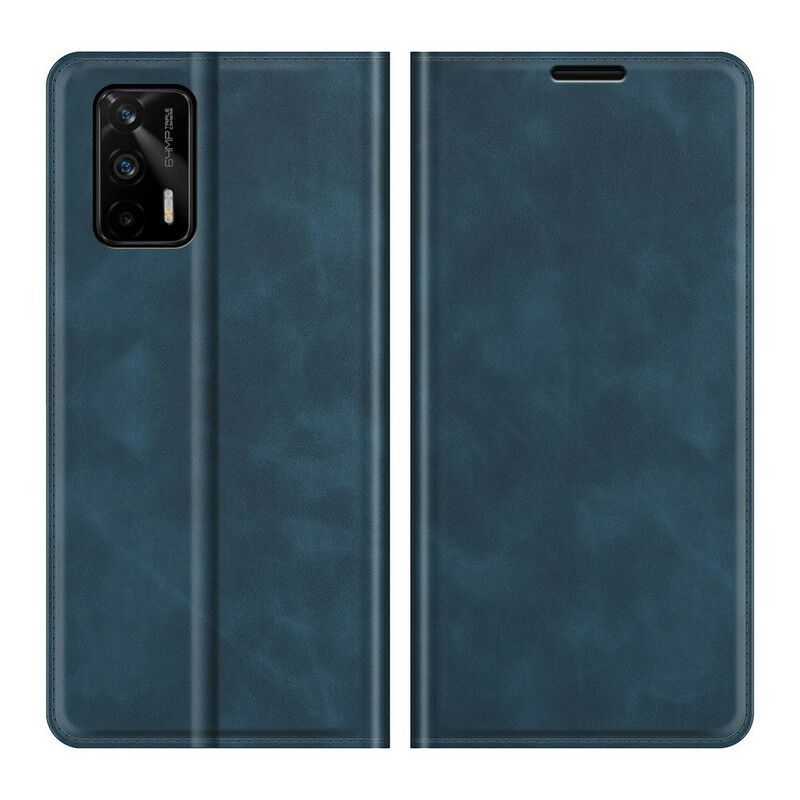 Coque Realme GT 5G Style Cuir Coutures