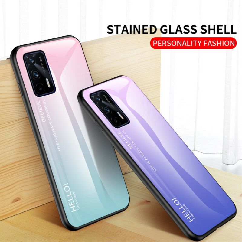 Coque Realme GT 5G Verre Trempé Hello