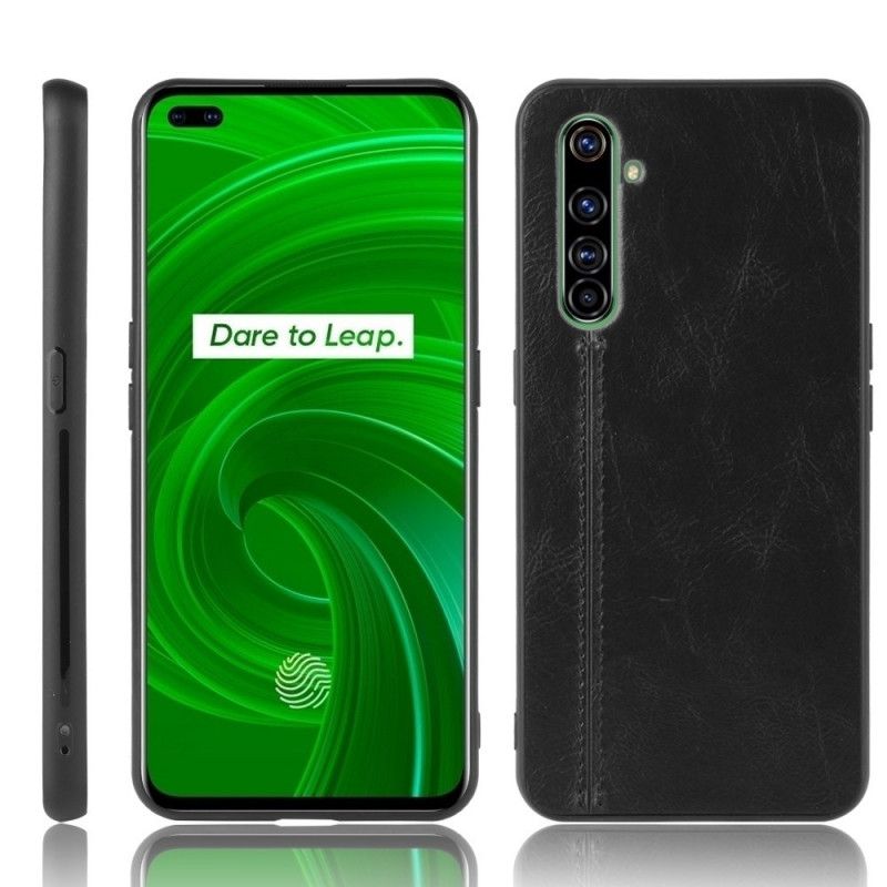 Coque Realme X50 Pro Style Cuir Coutures