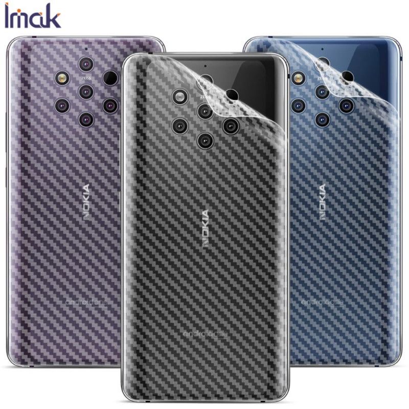 Film De Protection Arrière Pour Nokia 9 Pureview Carbone Imak