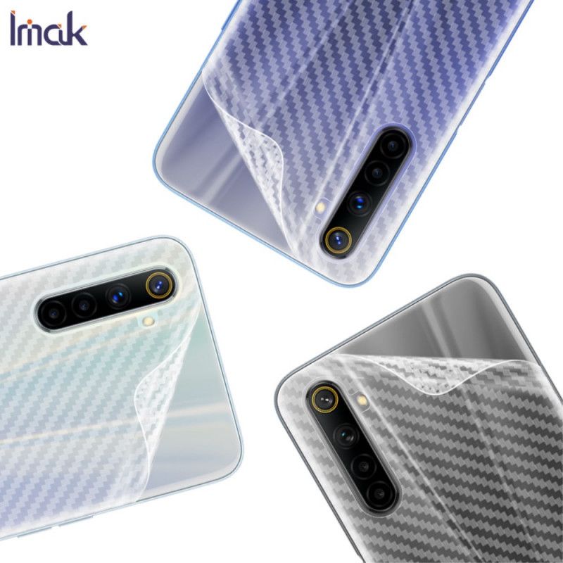 Film De Protection Arrière Pour Realme 6 Style Carbone Imak