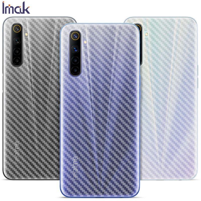 Film De Protection Arrière Pour Realme 6 Style Carbone Imak