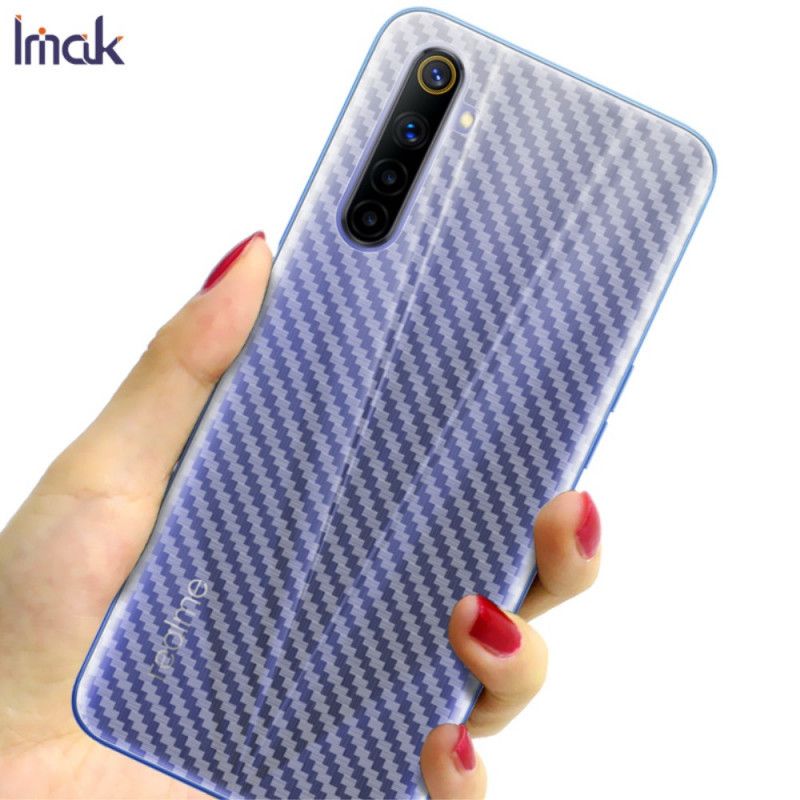 Film De Protection Arrière Pour Realme 6 Style Carbone Imak