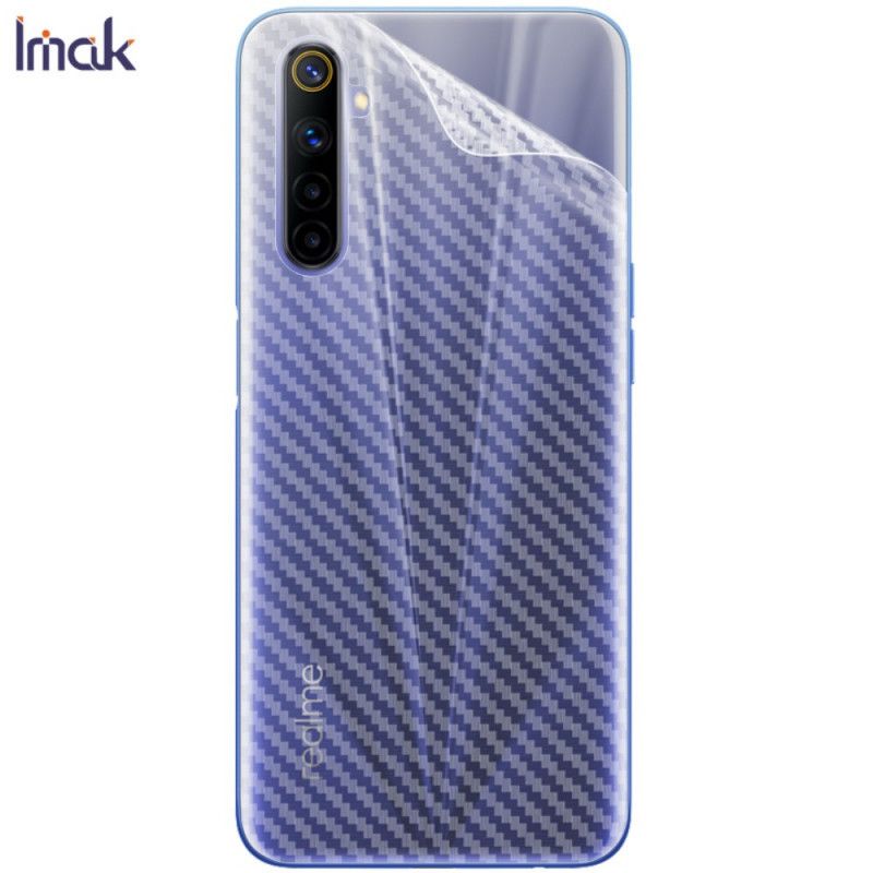 Film De Protection Arrière Pour Realme 6 Style Carbone Imak