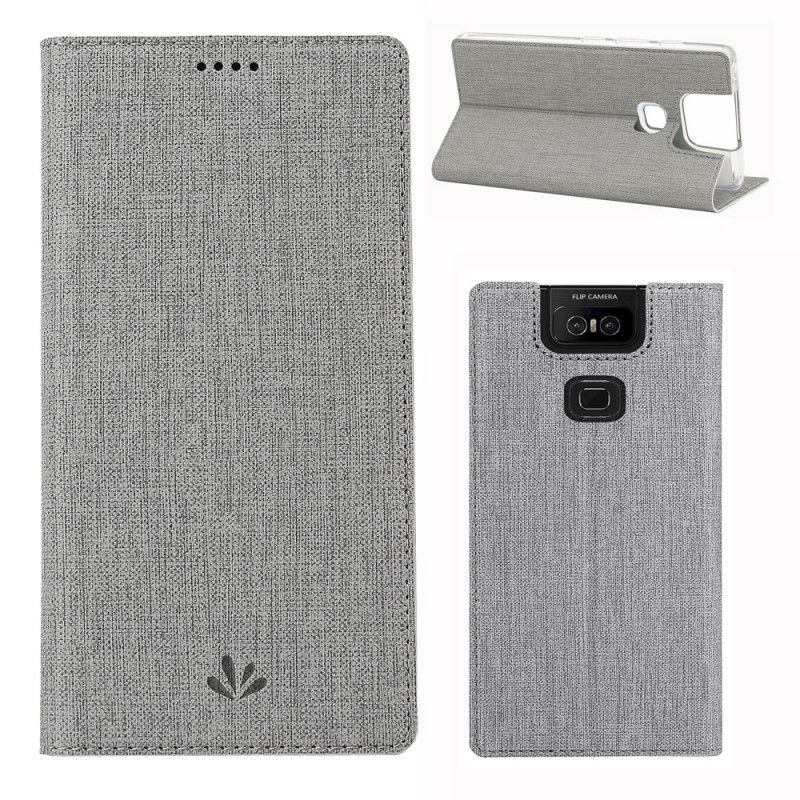 Flip Cover Asus Zenfone 6 Texturée