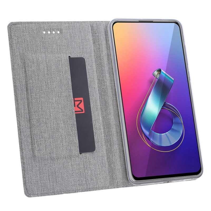 Flip Cover Asus Zenfone 6 Texturée