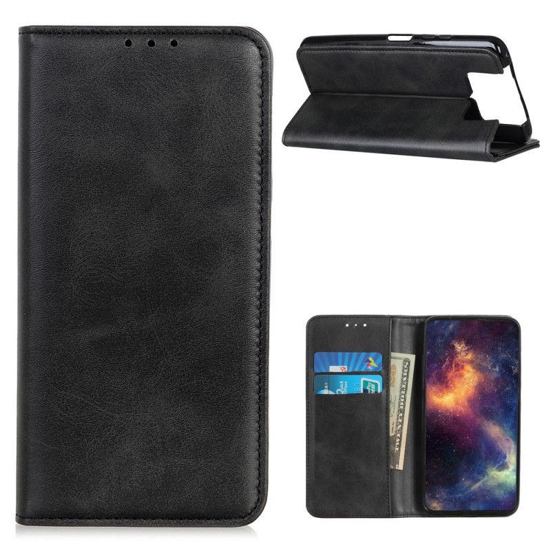 Flip Cover Asus Zenfone 7 / 7 Pro Cuir Fendu