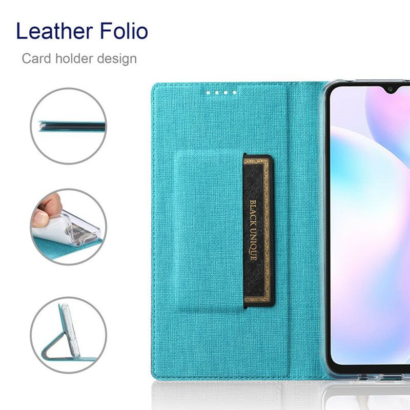 Flip Cover Asus Zenfone 8 Texturée Vili Dmx