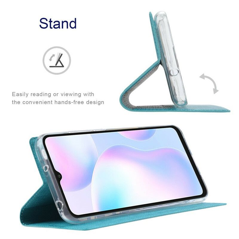 Flip Cover Asus Zenfone 8 Texturée Vili Dmx