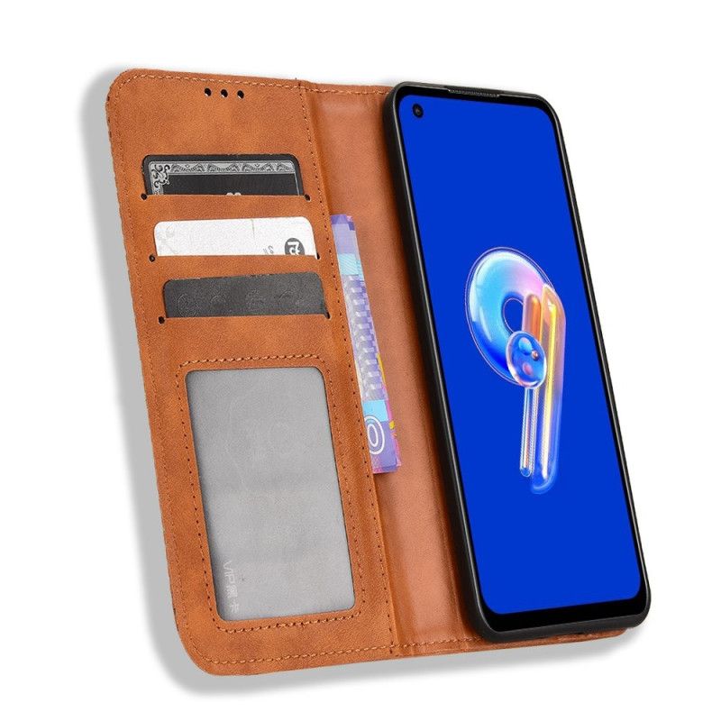 Flip Cover Asus Zenfone Frise Vintage