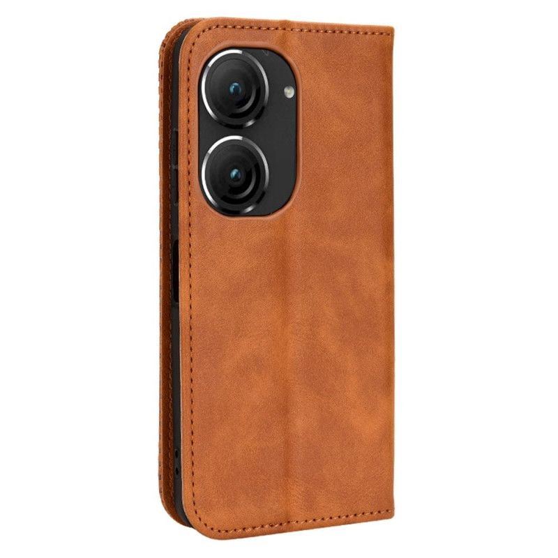 Flip Cover Asus Zenfone Frise Vintage