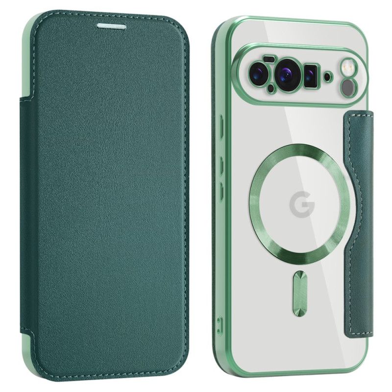 Flip Cover Google Pixel 10 Pro XL Compatible MagSafe avec Blocage RFID