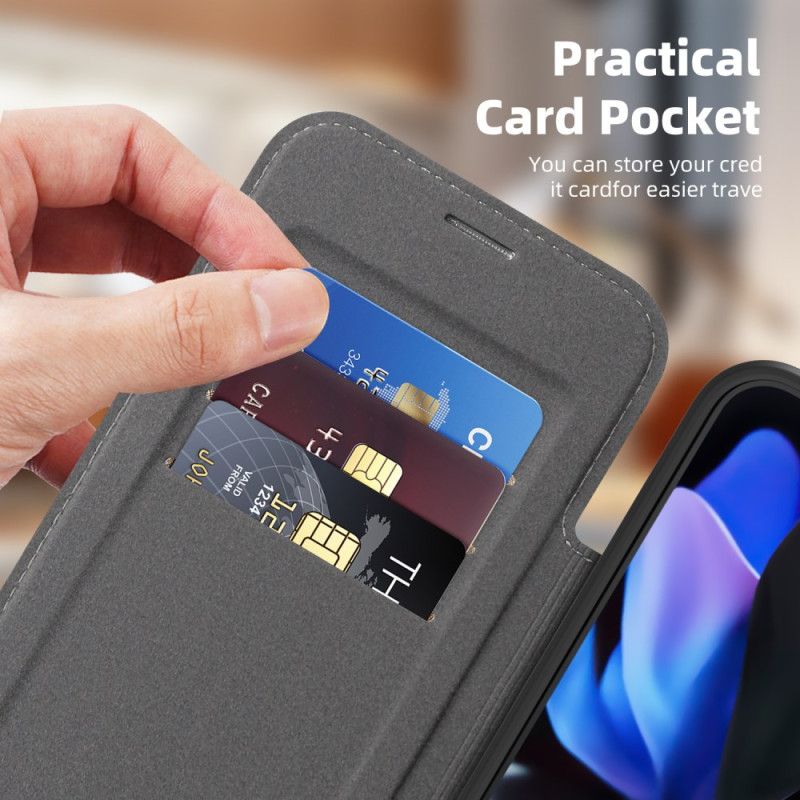 Flip Cover Google Pixel 10 Pro XL Compatible MagSafe avec Porte-Cartes RFID