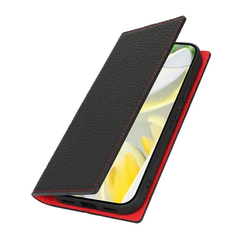 Flip COver Google Pixel 10 Pro XL Cuir avec Lanière