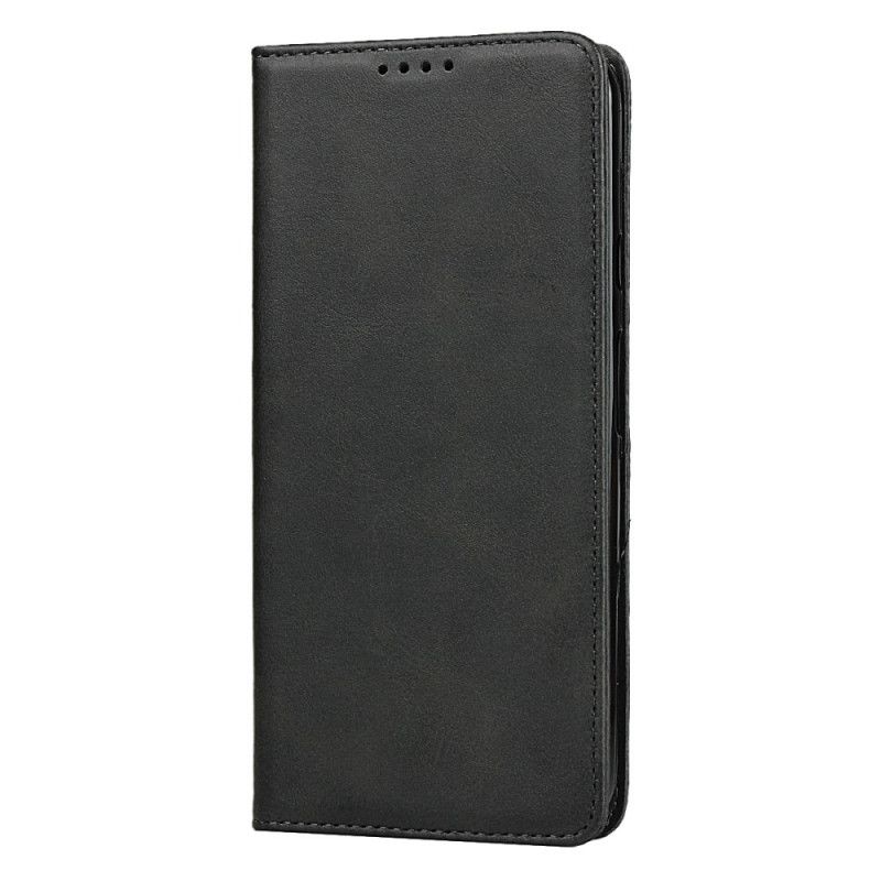 Flip Cover Google Pixel 4 Premium Simili Cuir Coutures