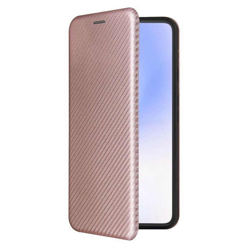 Flip Cover Google Pixel 5A 5G Silicone Carbone Coloré