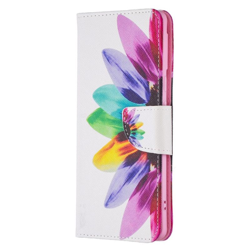 Flip Cover Google Pixel 6 Pro Fleur Aquarelle