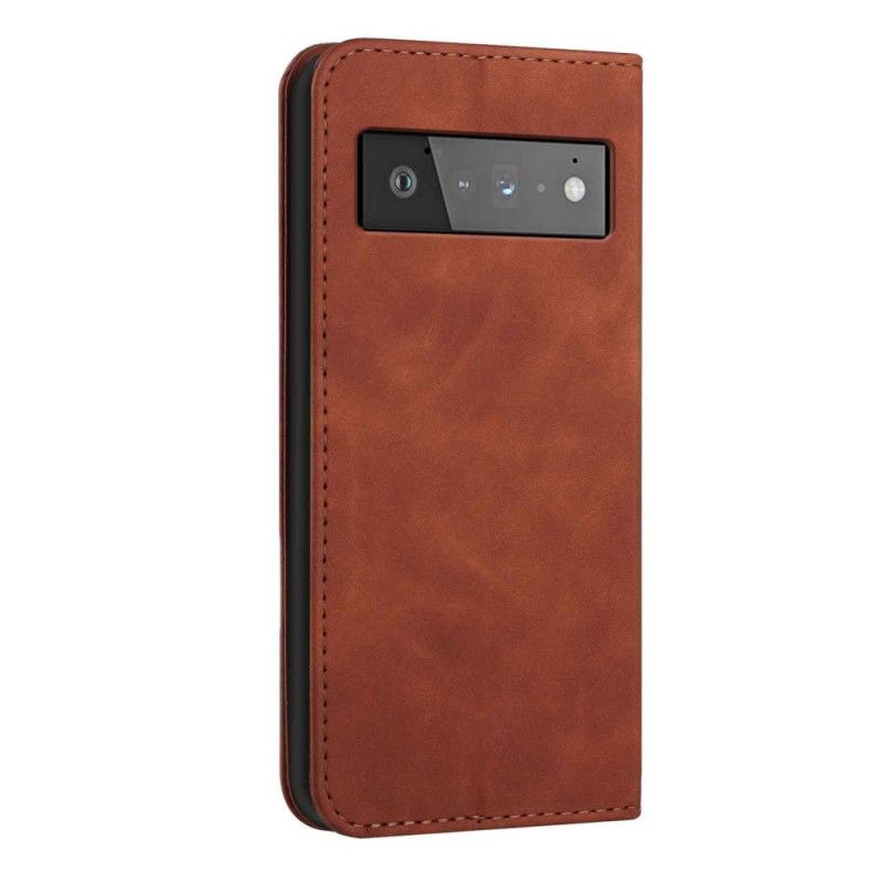 Flip Cover Google Pixel 6 Style Cuir S-design