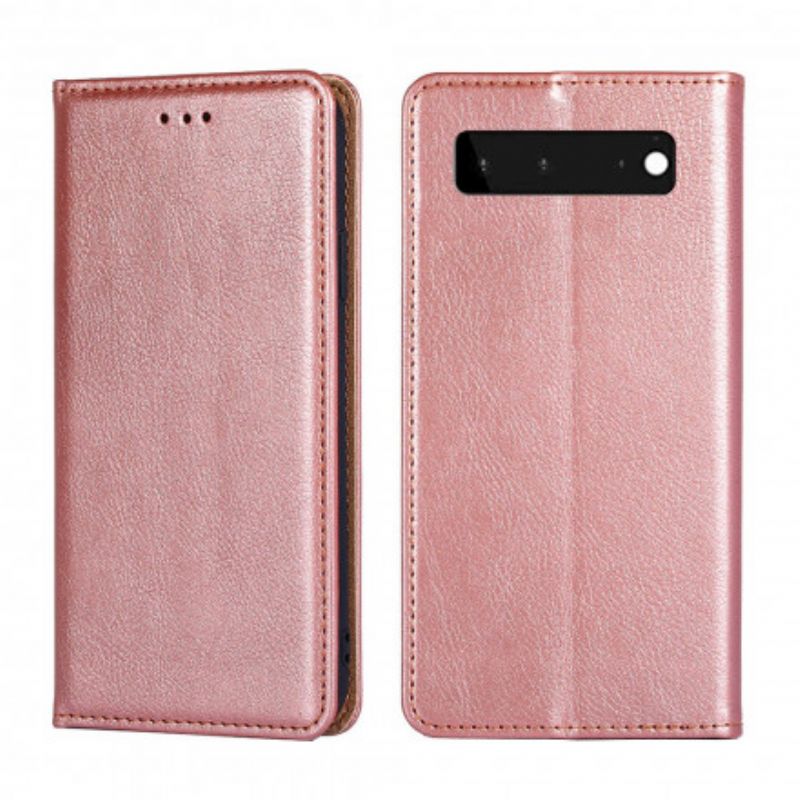 Flip Cover Google Pixel 6 Style Cuir Vintage