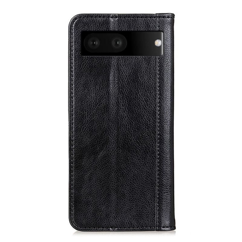 Flip Cover Google Pixel 7 Cuir Fendu