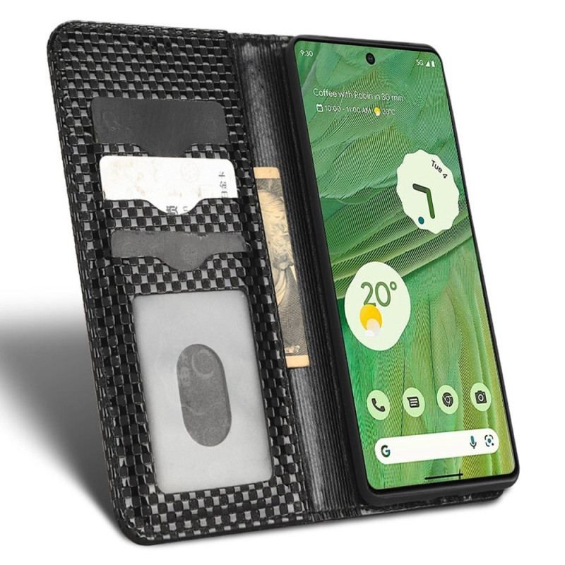 Flip Cover Google Pixel 7 Texturée