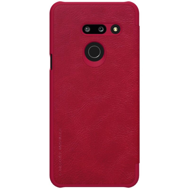 Flip Cover Lg G8 Thinq Nillkin Qin Series