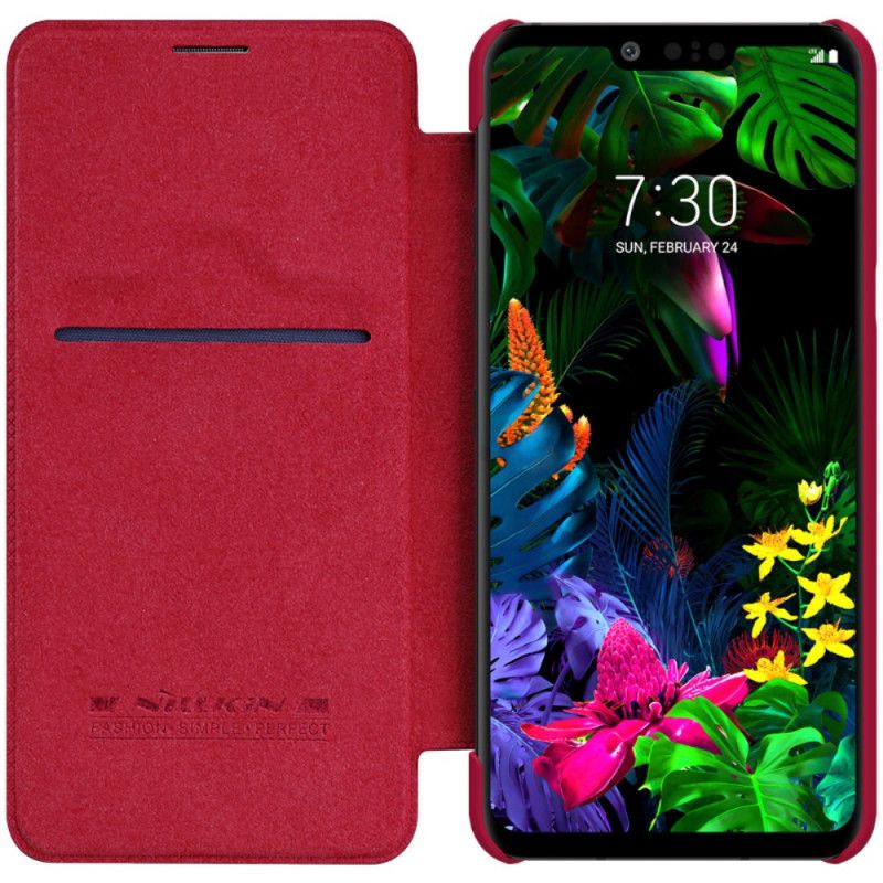 Flip Cover Lg G8 Thinq Nillkin Qin Series