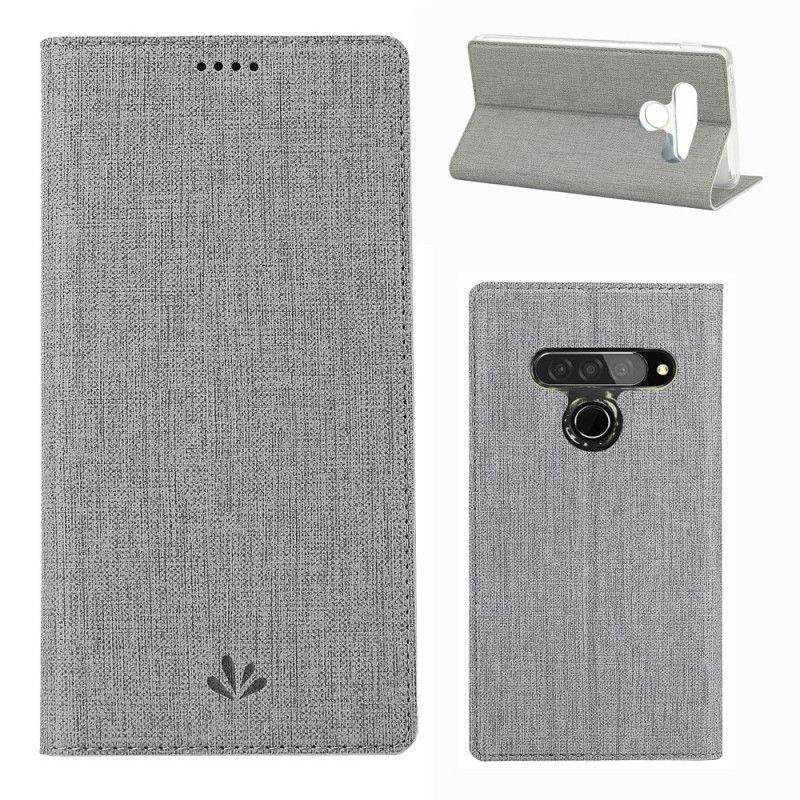 Flip Cover Lg G8s Thinq Texturée