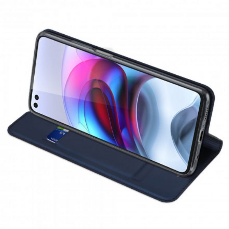 Flip Cover Moto G100 Skin Pro Dux Ducis