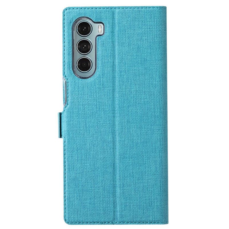 Flip Cover Moto G200 5G Texturée Vili Dmx