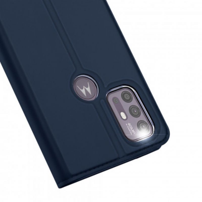 Flip Cover Moto G30 / G10 Skin Pro Dux Ducis