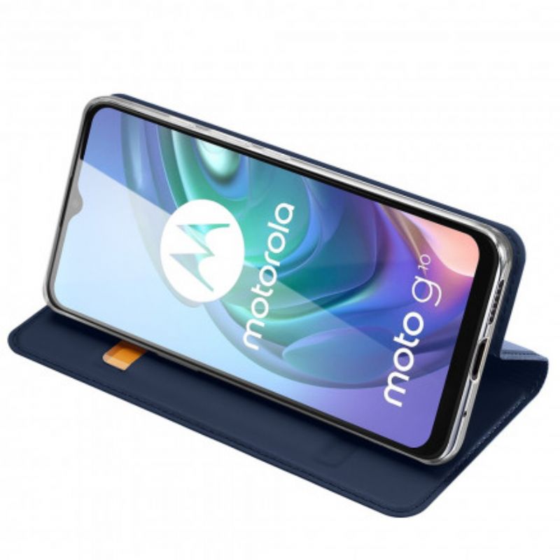 Flip Cover Moto G30 / G10 Skin Pro Dux Ducis