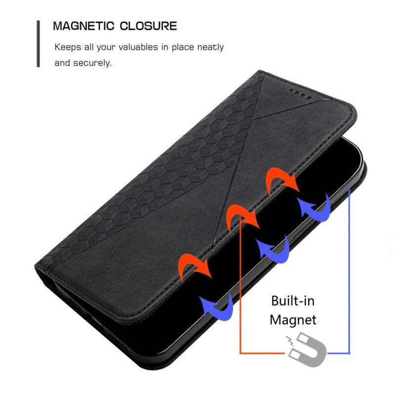 Flip Cover Moto G73 5G Style Cuir avec 3 Porte-Cartes