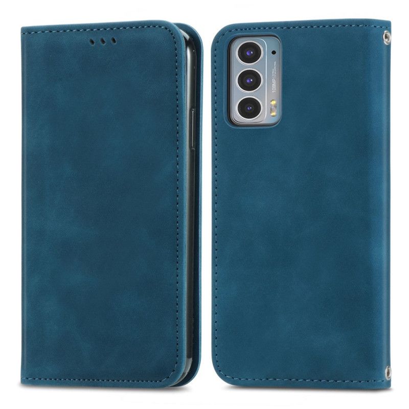 Flip Cover Motorola Edge 20 Skin-touch Design