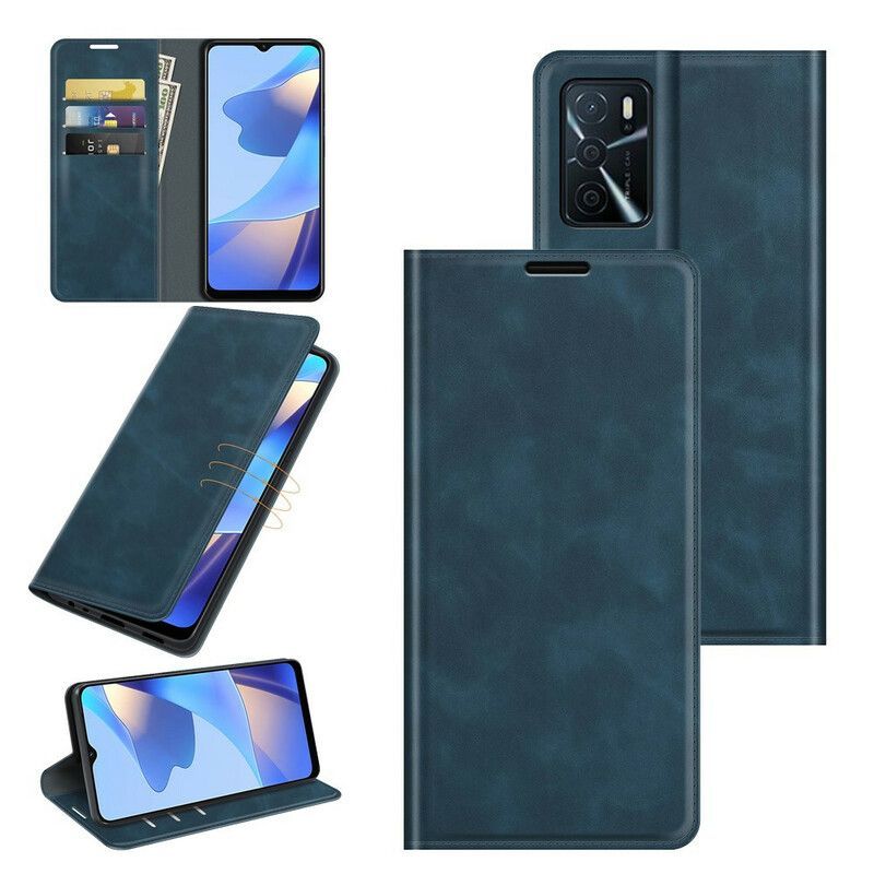 Flip Cover Oppo A16 / A16s Skin-touch