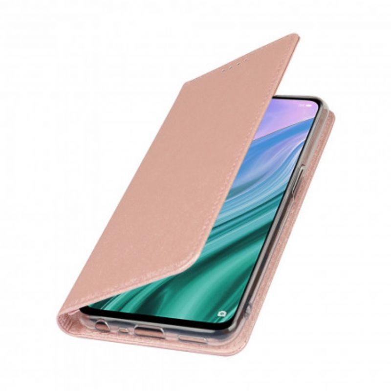 Flip Cover Oppo A54 5G / A74 5G Style Cuir Douceur Avec Lanière