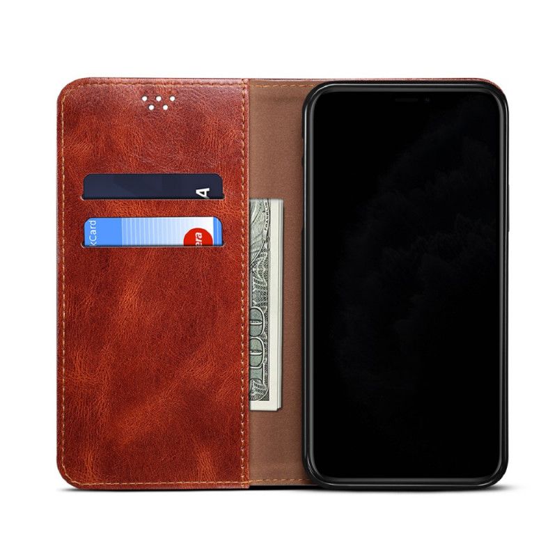 Flip Cover Oppo A74 4G Simili Cuir Ciré