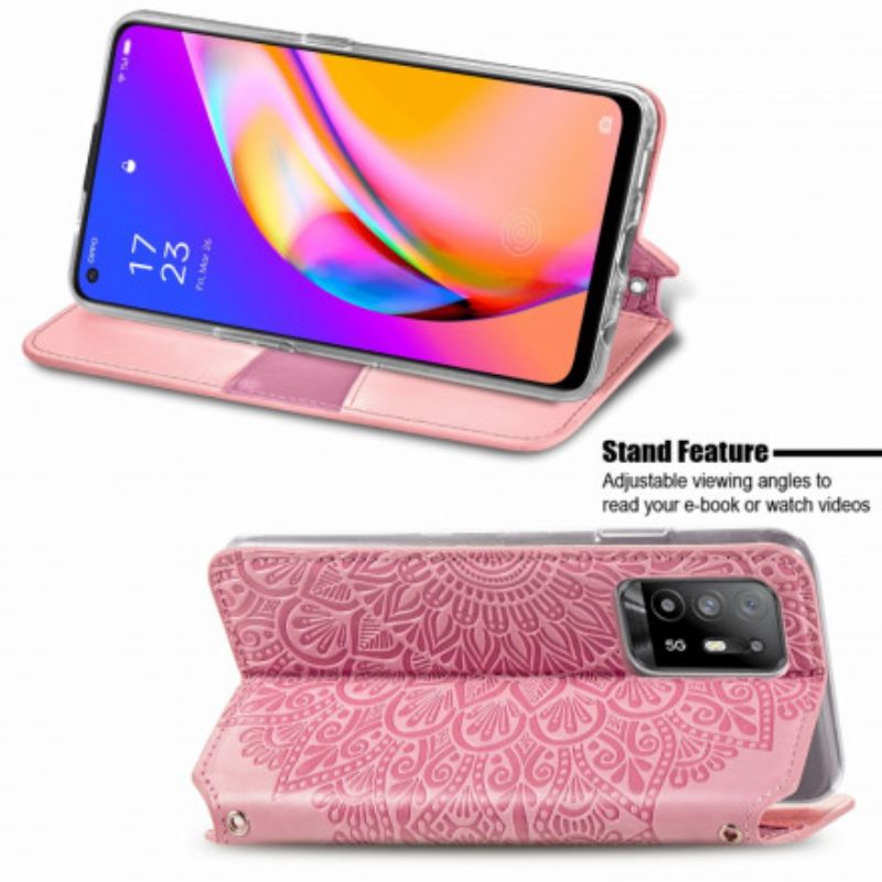 Flip Cover Oppo A94 5G Mandala