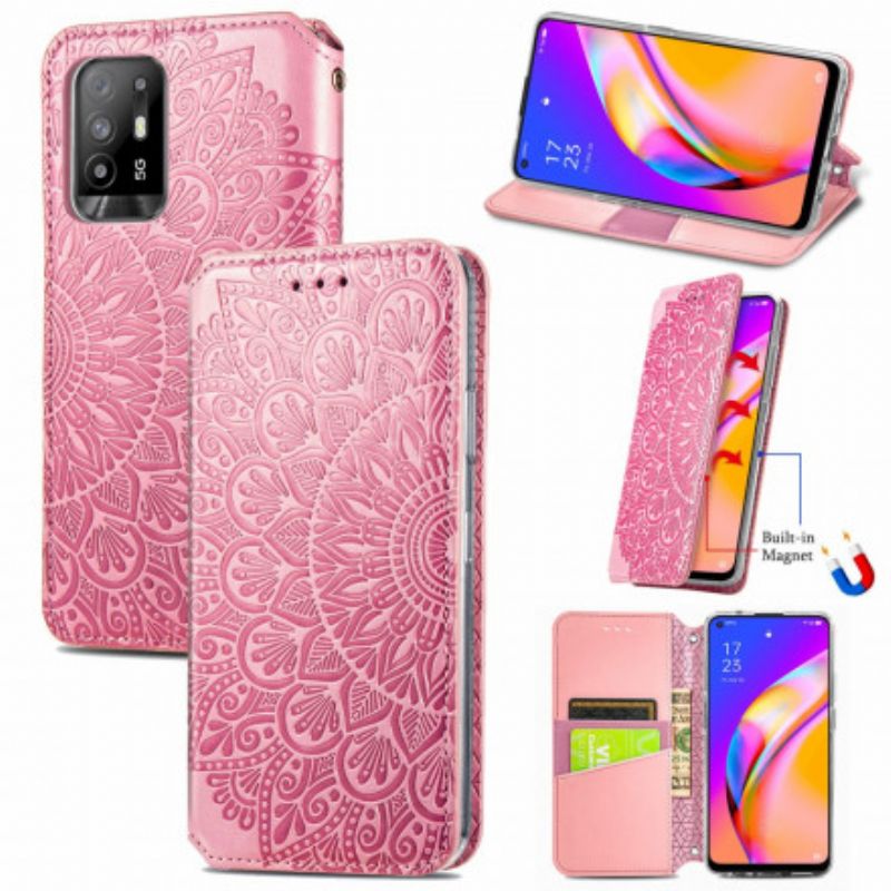 Flip Cover Oppo A94 5G Mandala