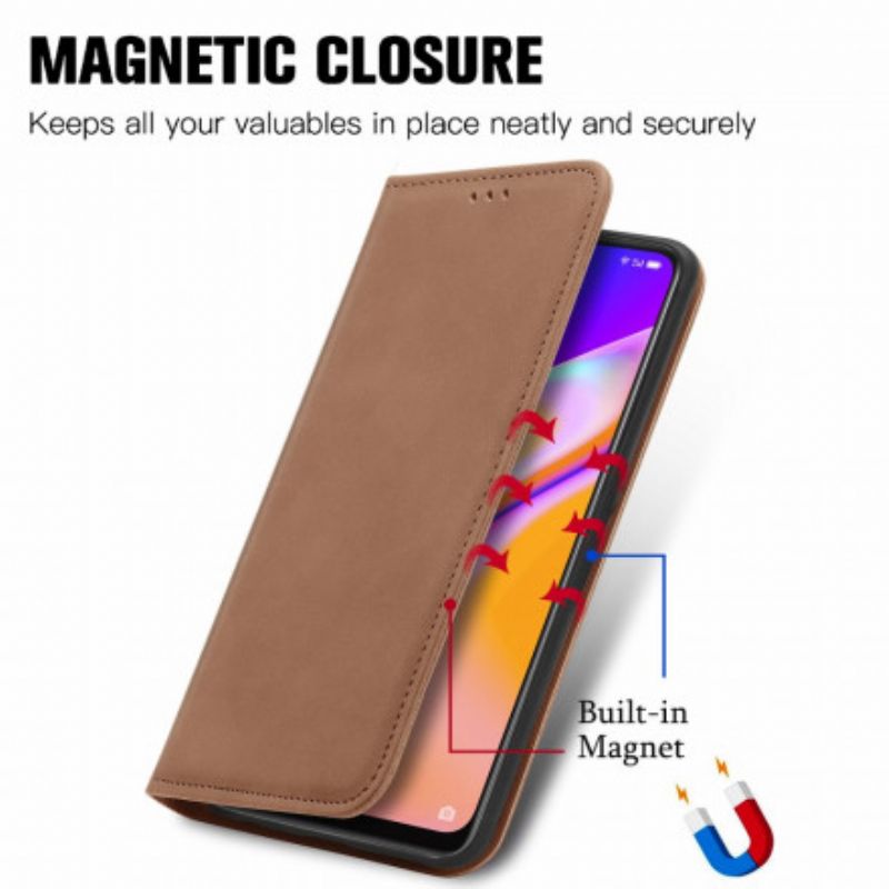 Flip Cover Oppo A94 5G Skin-touch
