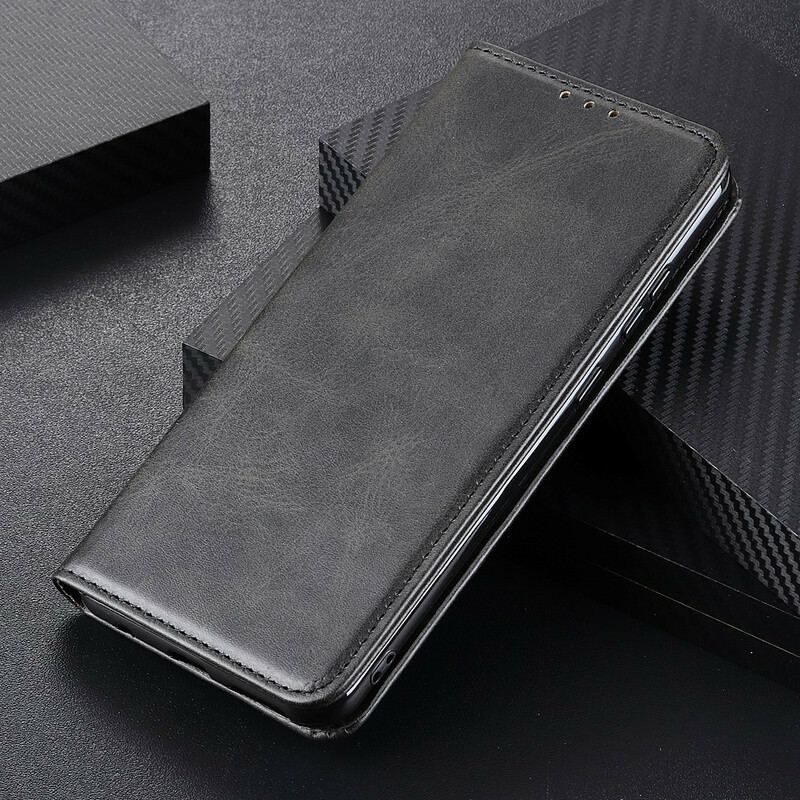 Flip Cover Oppo Find X3 / X3 Pro Cuir Fendu