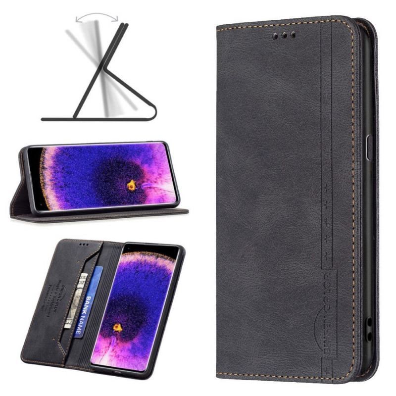 Flip Cover Oppo Find X5 Lite Binfen Color Classique