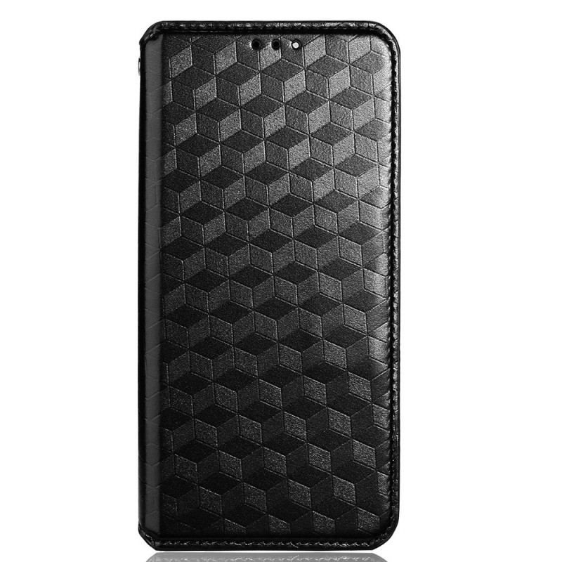 Flip Cover Oppo Find X5 Lite Effet Cuir Diamant